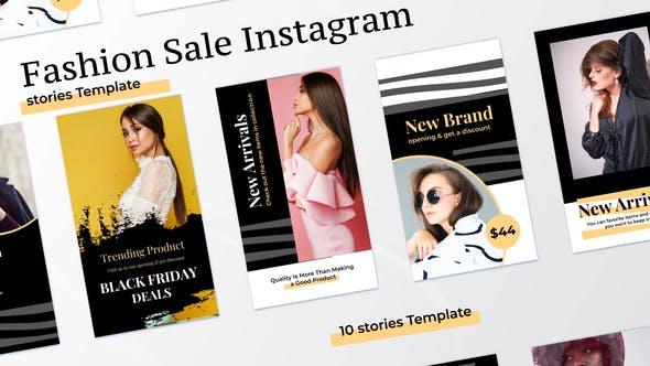 Fashion Sale Instagram stories Template - 33073825 Videohive Download