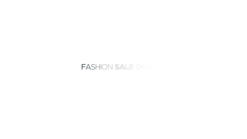 Fashion Sale Opener Videohive 23738374 After Effects Image 1