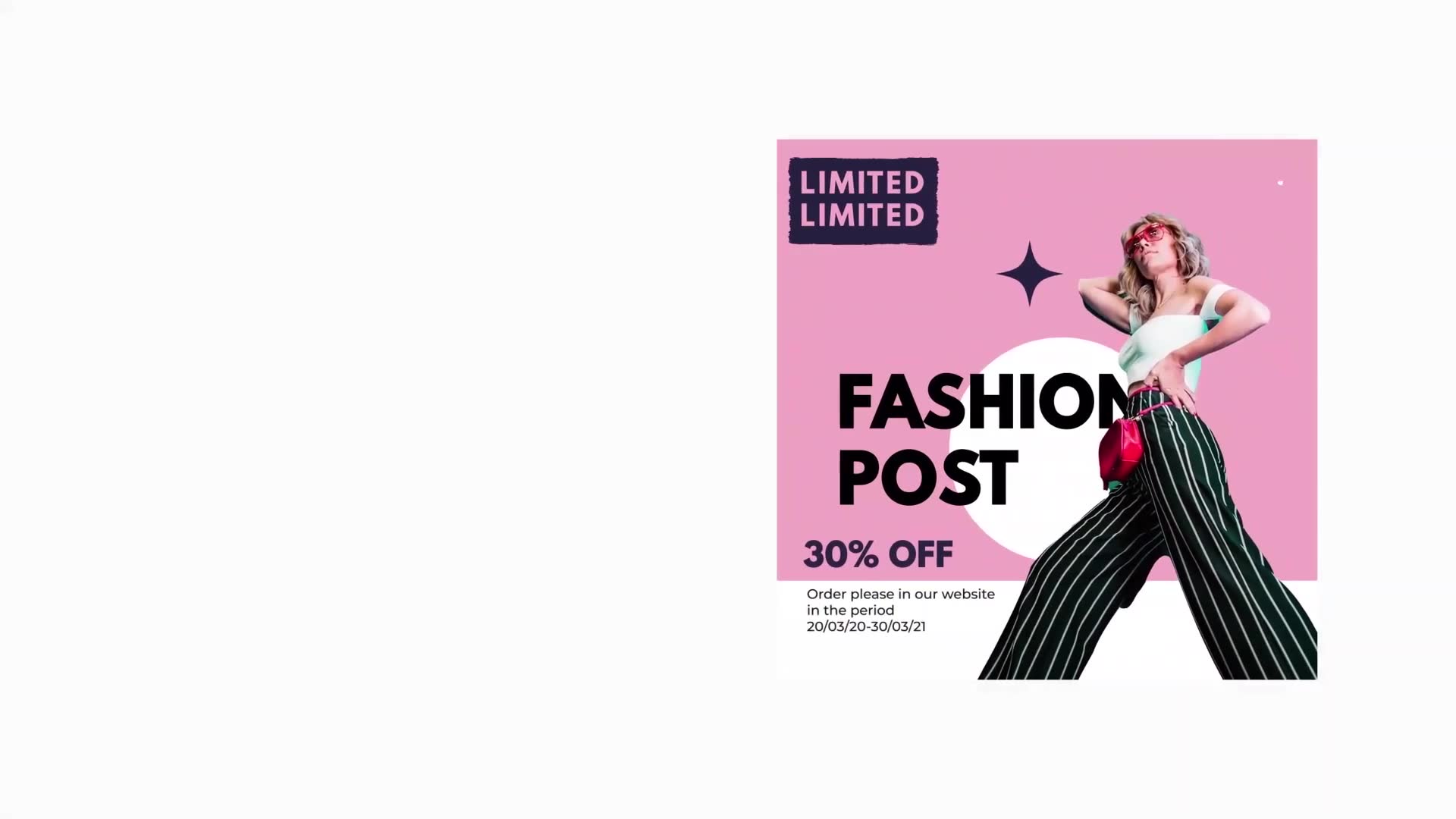 Fashion serif post instagram Videohive 31424451 After Effects Image 2