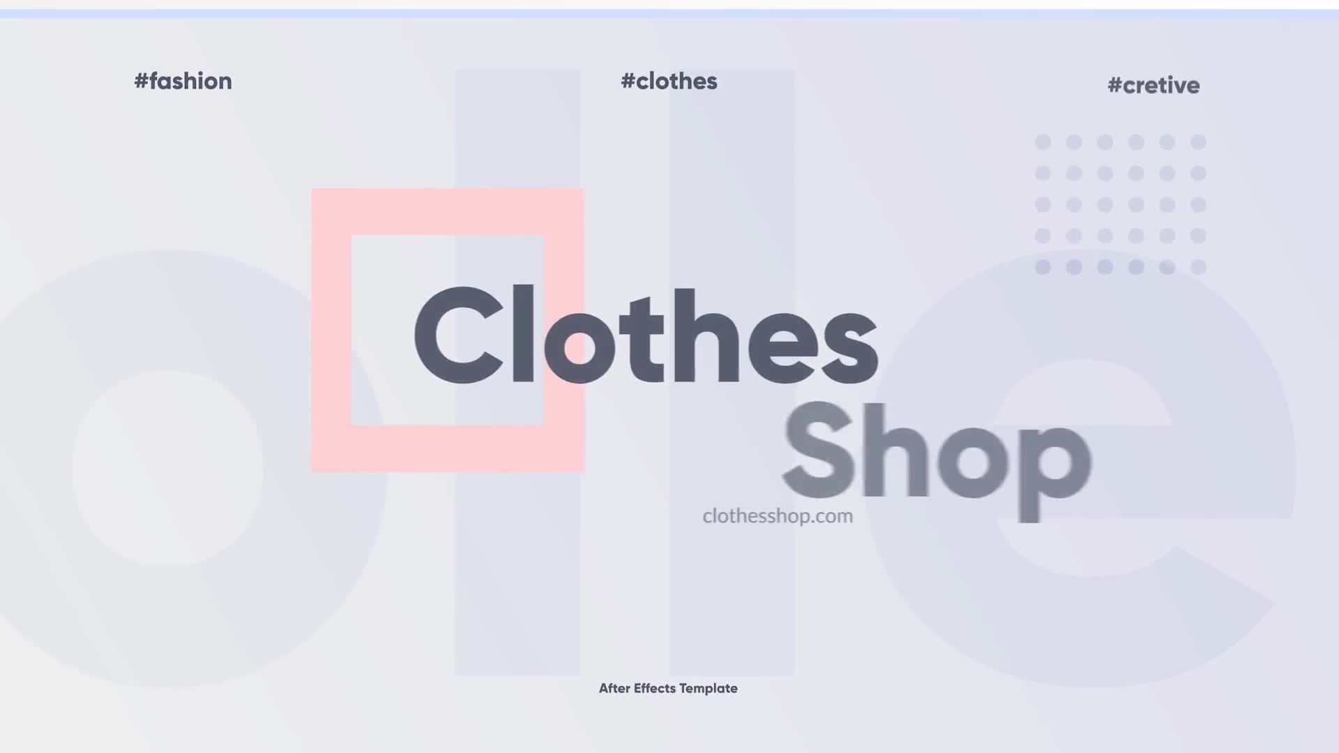 Fashion Shop Videohive 22059290 After Effects Image 1