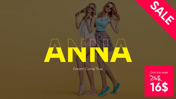 Fashion Store Promo Anna - Videohive Download 23817657