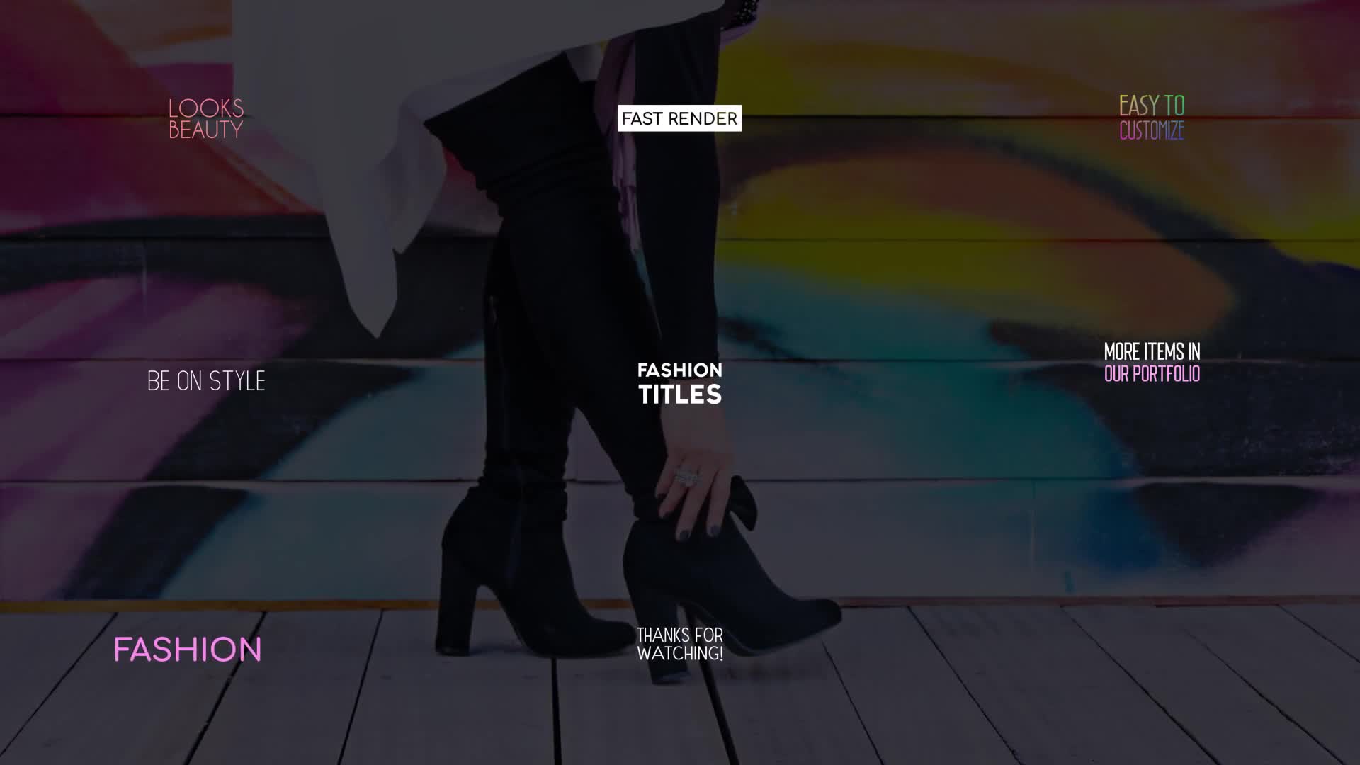 Fashion Titles | FCPX Videohive 25445343 Apple Motion Image 1