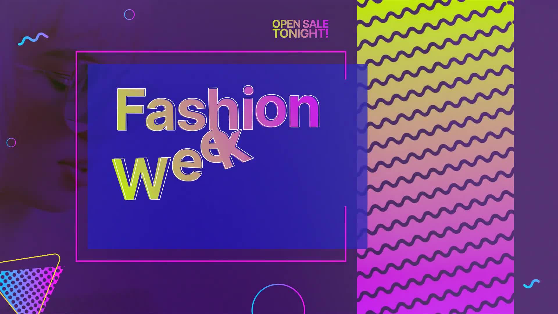 Fashion Week Promo Videohive 30957733 After Effects Image 1