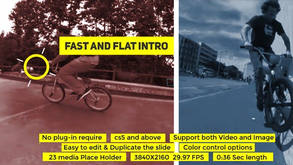 Fast And Flat Intro - Download 19802538 Videohive