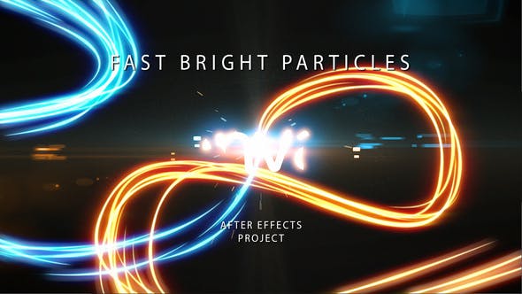 Fast Bright Particles - 30187528 Videohive Download