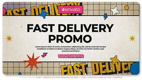 Fast Delivery Promo - Videohive 35401653 Download