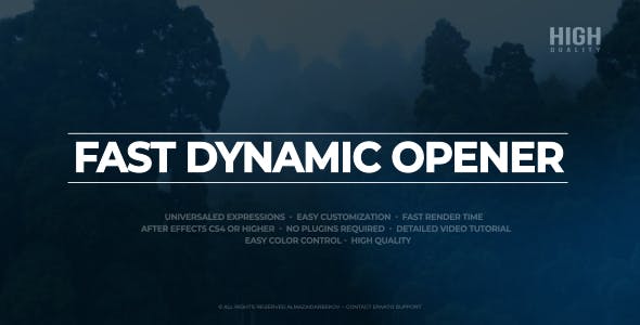 Fast Dynamic Opener - Download Videohive 21294856