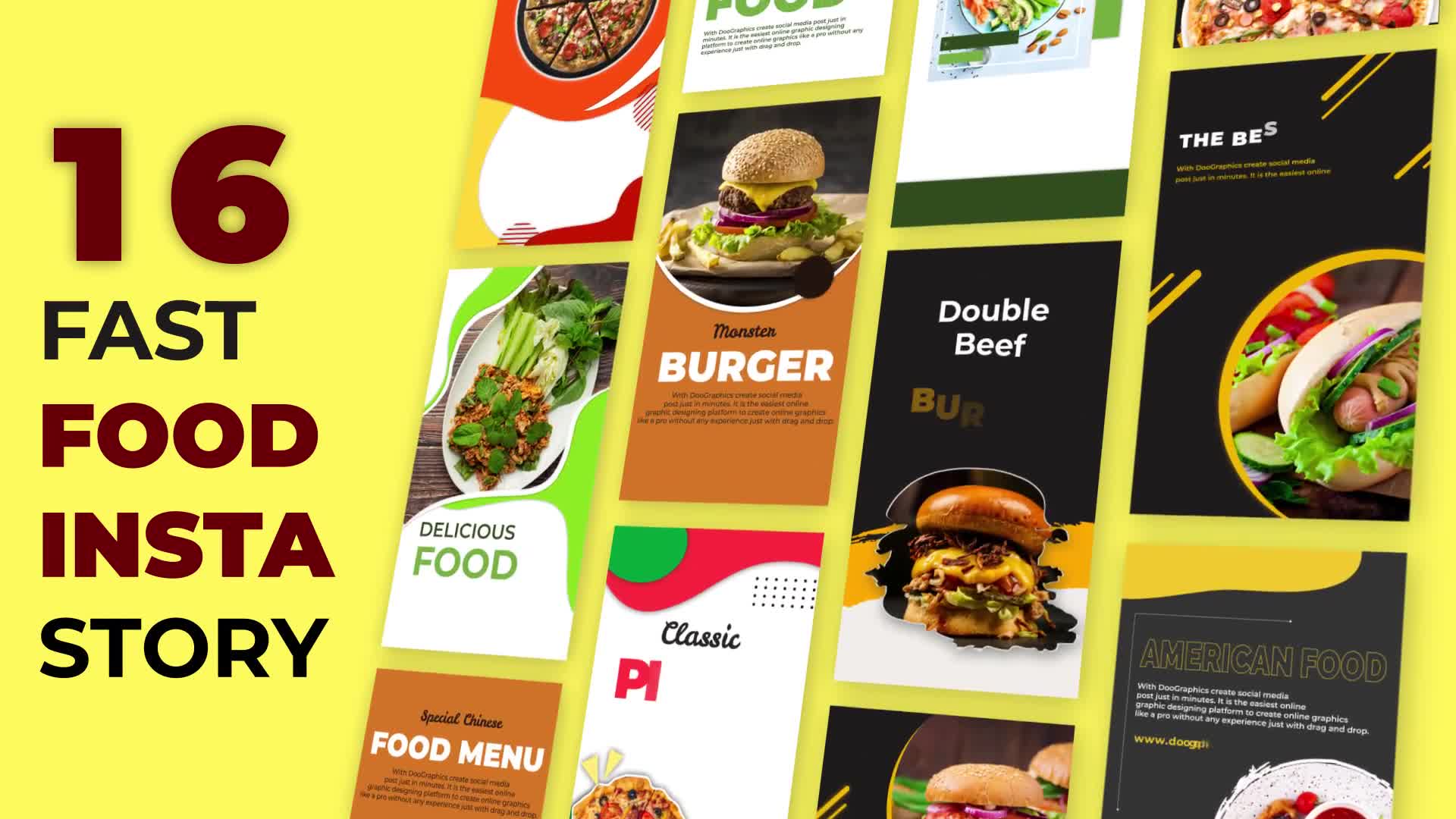 Fast Food Instagram Stories Videohive 32484919 After Effects Image 1