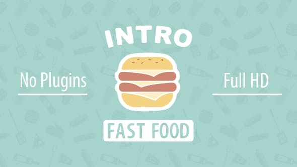 Fast Food Intro - Download Videohive 16472140