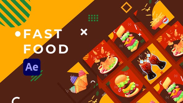 Fast Food Product Promo | After Effects - 31670718 Download Videohive