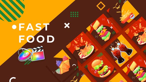 Fast Food Product Promo | Apple Motion & FCPX - 31688866 Download Videohive