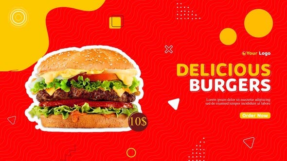 Fast Food Promo MOGRT - Videohive 37384747 Download