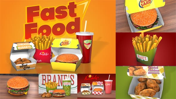 Fast Food Template - Download Videohive 20224445