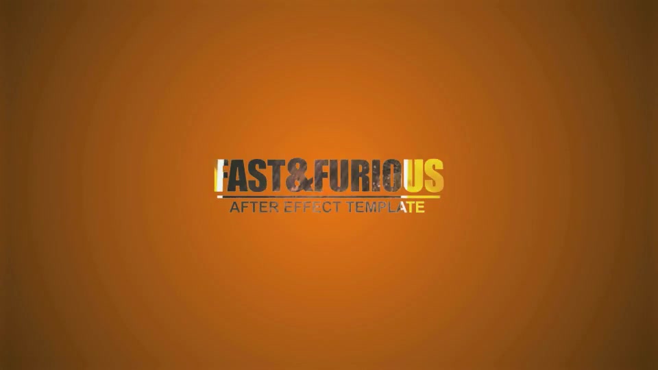 Fast & Furious - Download Videohive 6292964