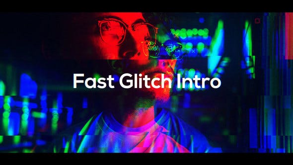 Fast Glitch Intro - 23487493 Videohive Download