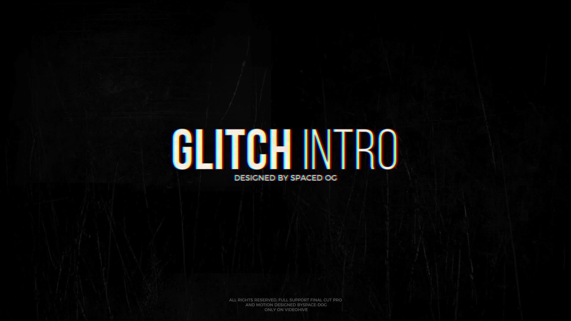Fast Glitch Intro | Final Cut Pro Videohive 29071046 Apple Motion Image 8