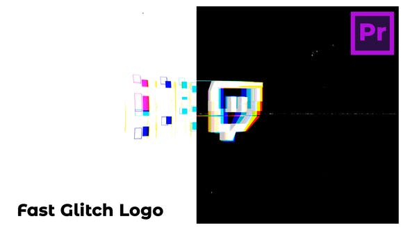 Fast Glitch Logo for Premiere Pro - Videohive Download 33490646