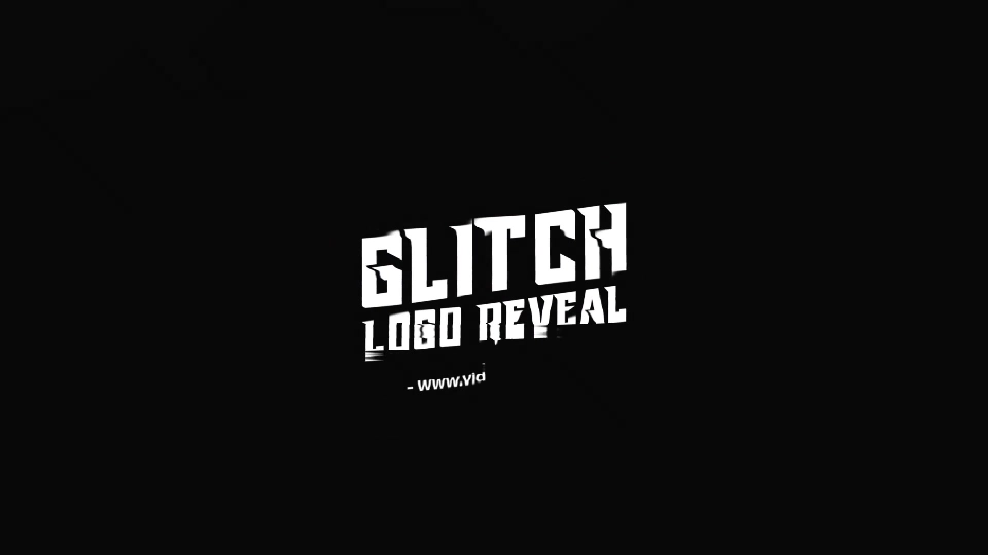 Fast Glitch Logo Reveal Videohive 29575132 After Effects Image 4