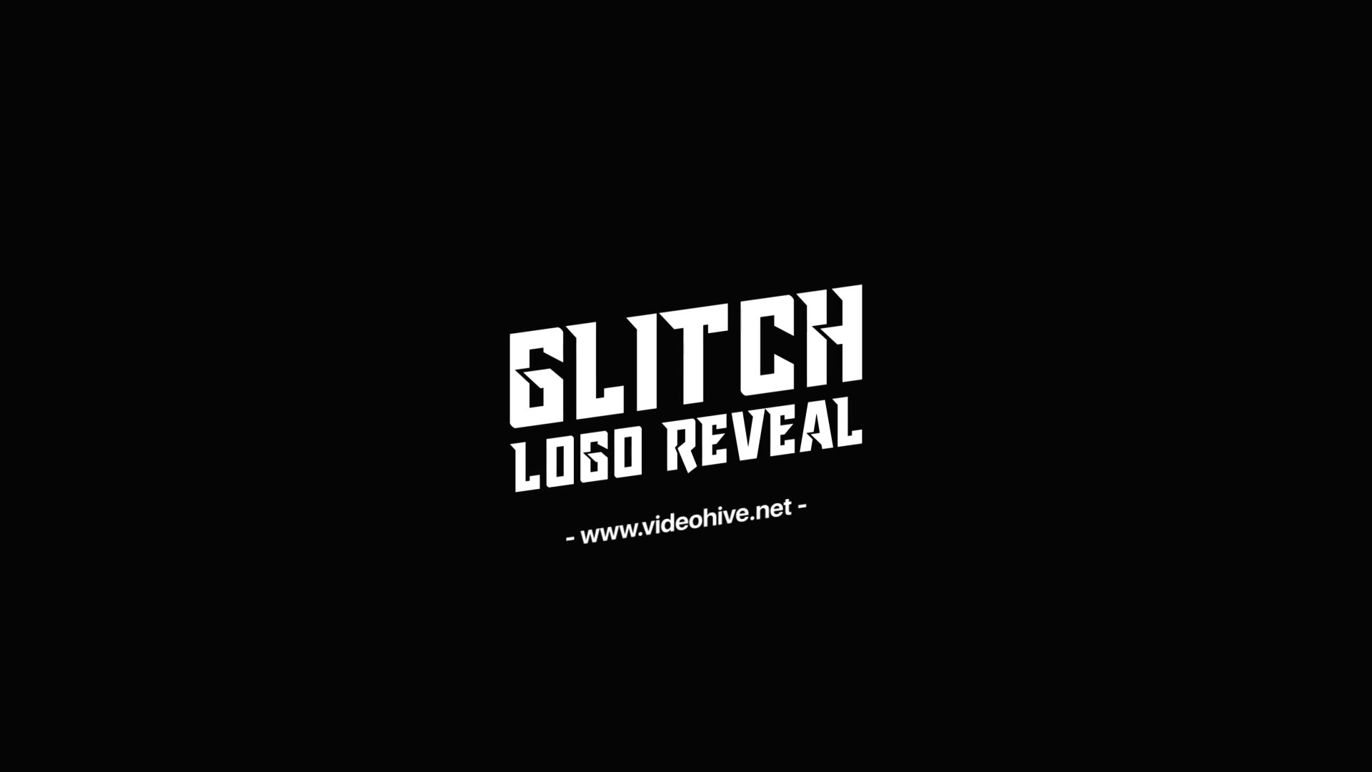 Fast Glitch Logo Reveal Videohive 29575132 After Effects Image 5