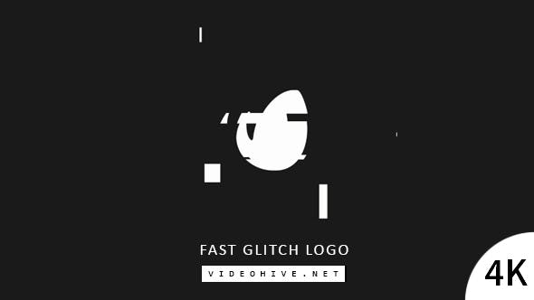 Fast Glitch Logo - Videohive Download 20676583