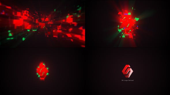 Fast Glitch Logo - Videohive Download 23929093