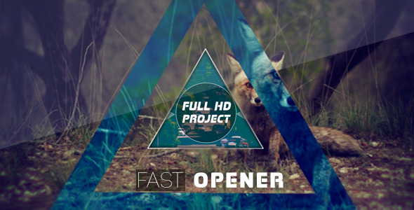 Fast Glitch Opener - Download Videohive 11733936