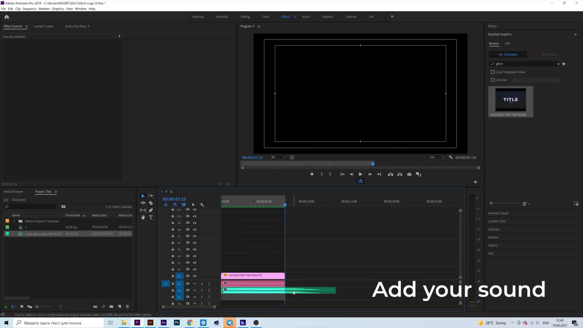 Fast Glitch RGB Title Reveal MOGRT Videohive 32732925 Premiere Pro Image 8