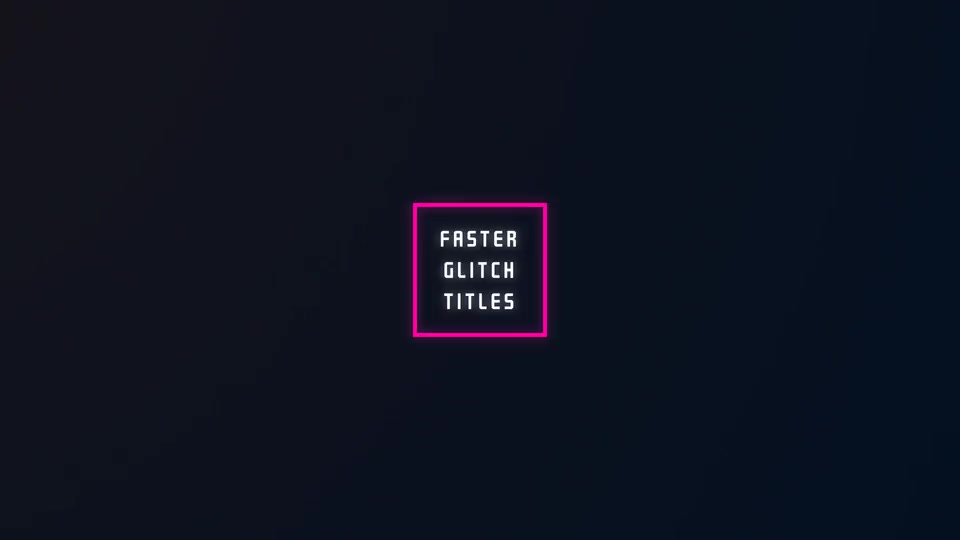 Fast Glitch Titles Videohive 20550021 After Effects Image 9