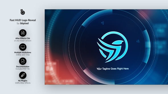 Fast HUD Logo Reveal - Download 28756475 Videohive