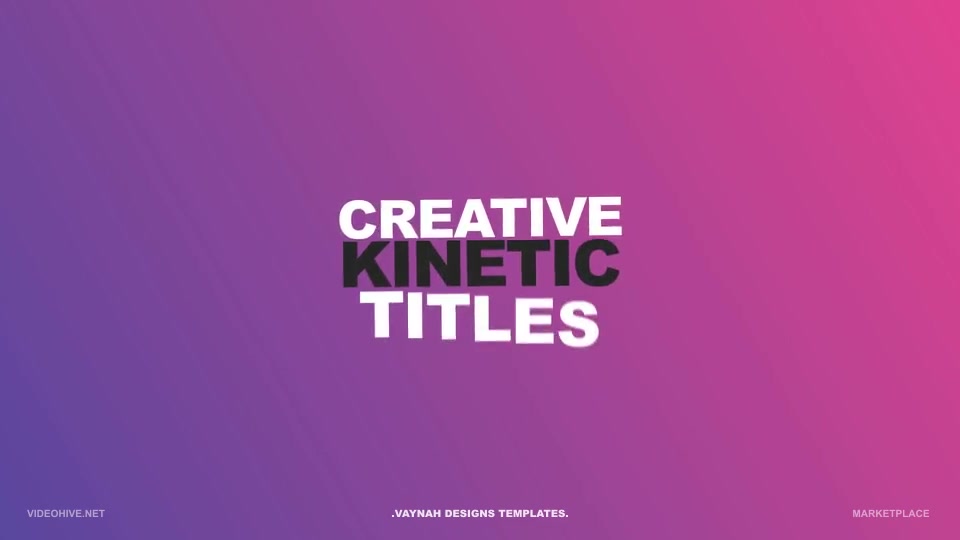 Fast Kinetic Titles Videohive 20569874 After Effects Image 6