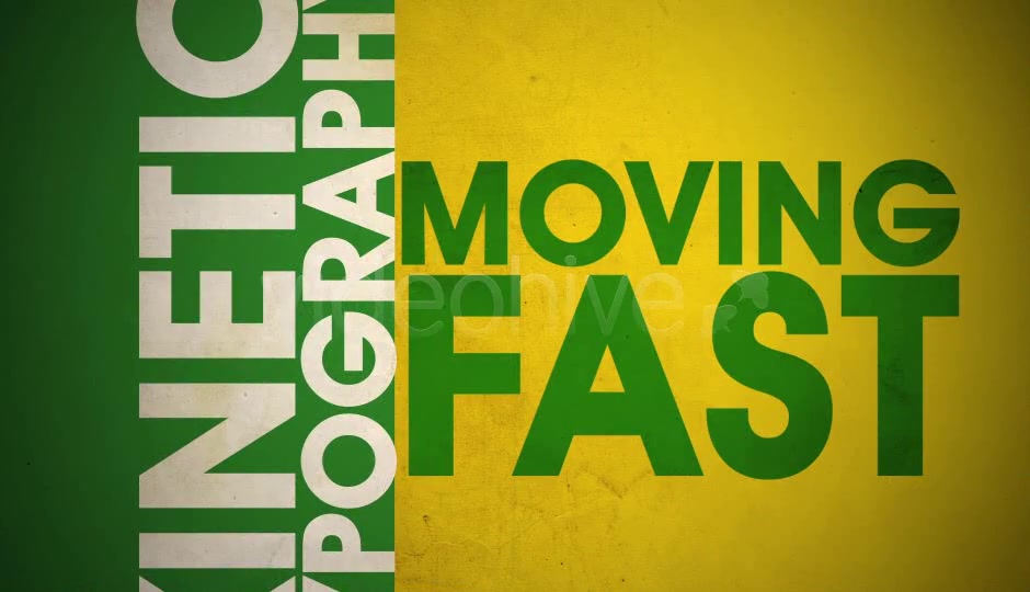 Fast Kinetic Typography - Download Videohive 4709887