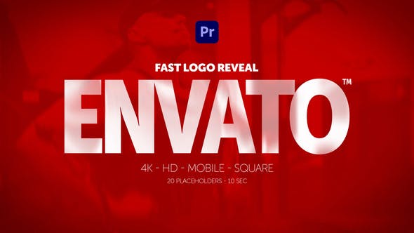 Fast Logo Reveal for Premiere Pro - Videohive 33996700 Download
