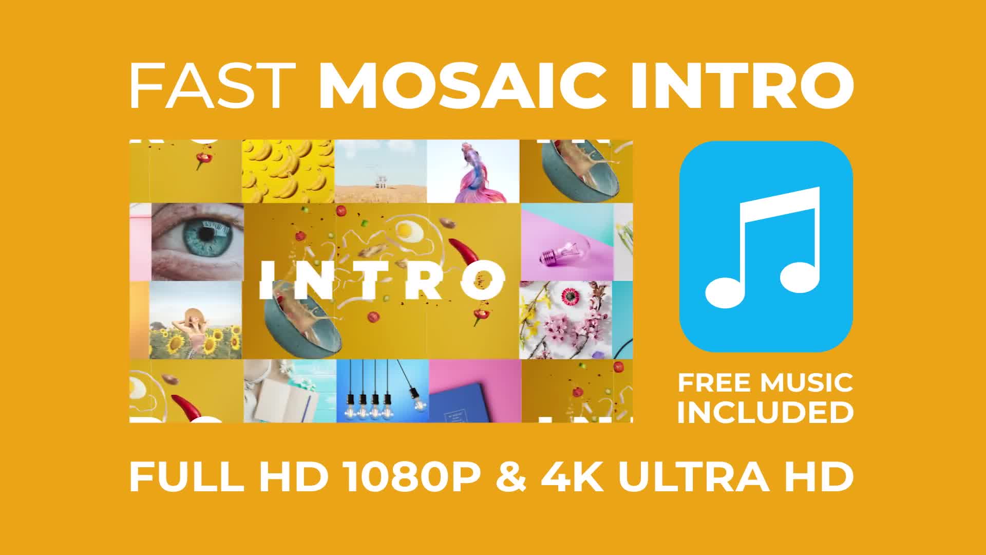 Fast Mosaic Intro Videohive 33710192 After Effects Image 8