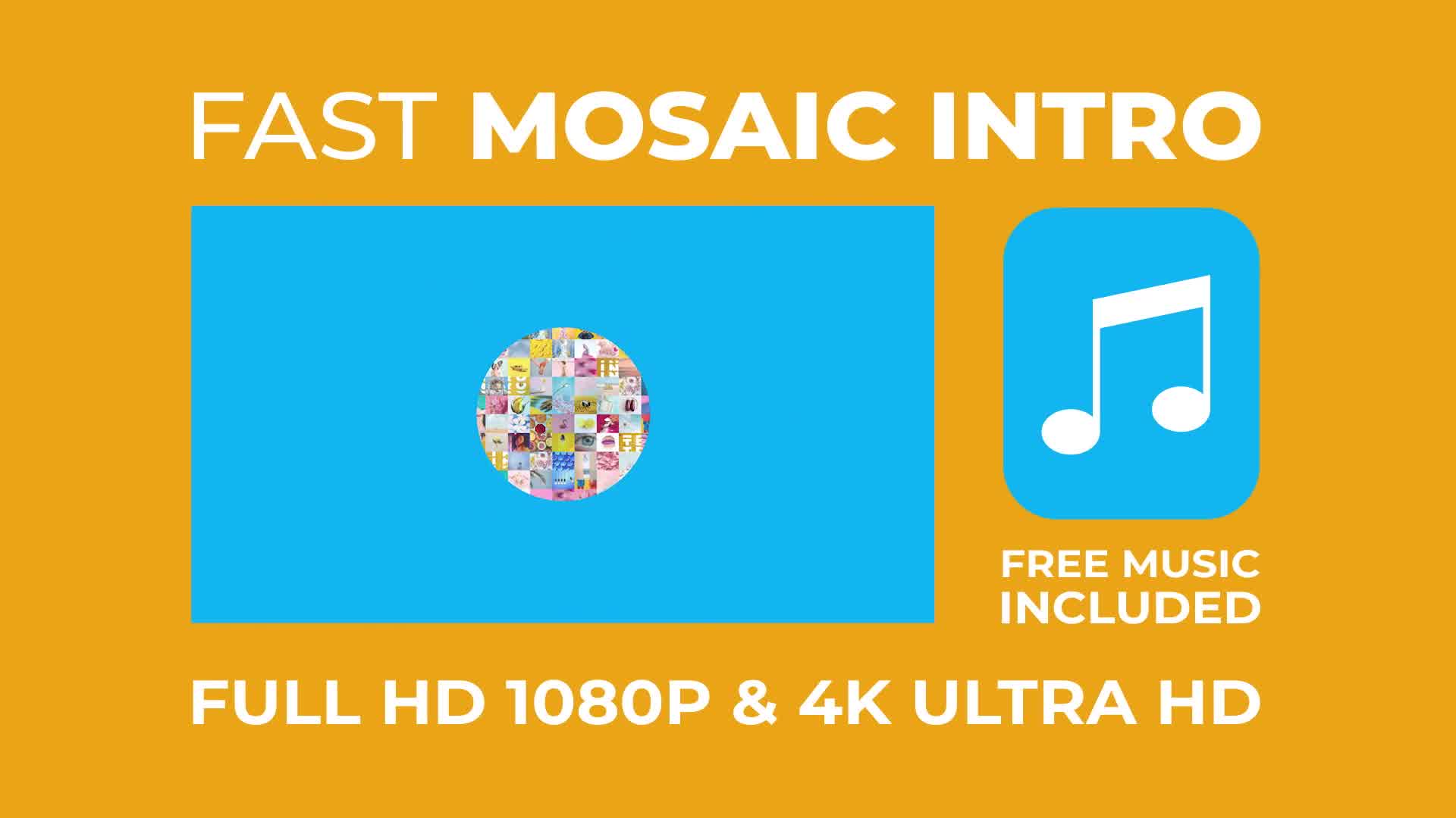 Fast Mosaic Intro Videohive 33710192 After Effects Image 9
