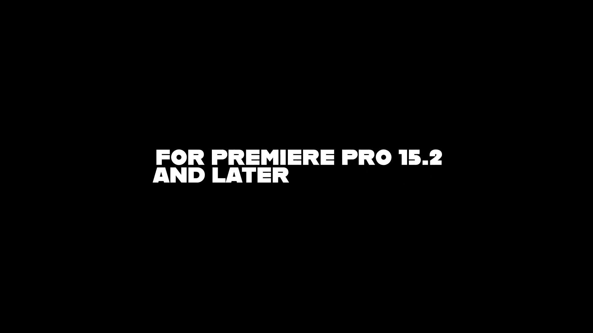 Fast Motion Transitions for Premiere Pro Videohive 35546963 Premiere Pro Image 1