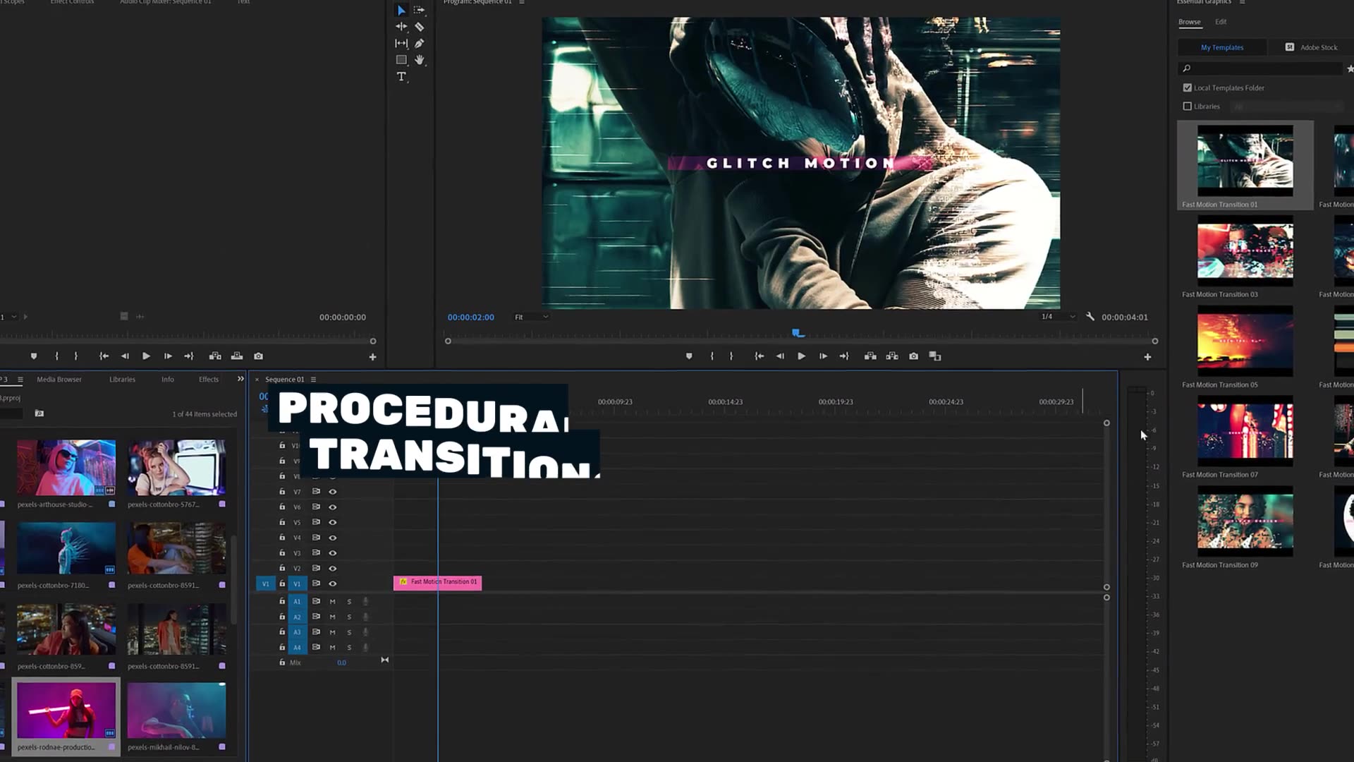 Fast Motion Transitions for Premiere Pro Videohive 35546963 Premiere Pro Image 6