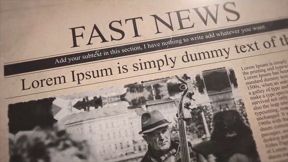 Fast News Promo - Download Videohive 32519526
