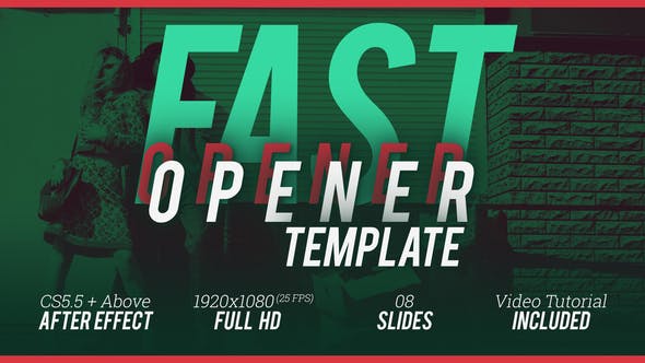Fast Opener Template - 22551141 Videohive Download