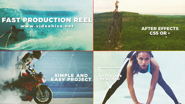 Fast Production Reel - Download Videohive 20828160