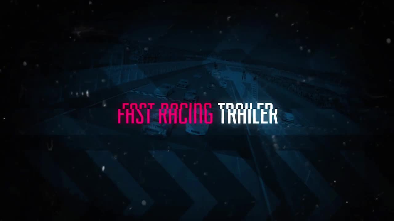 Fast Racing Trailer - Download Videohive 13576047