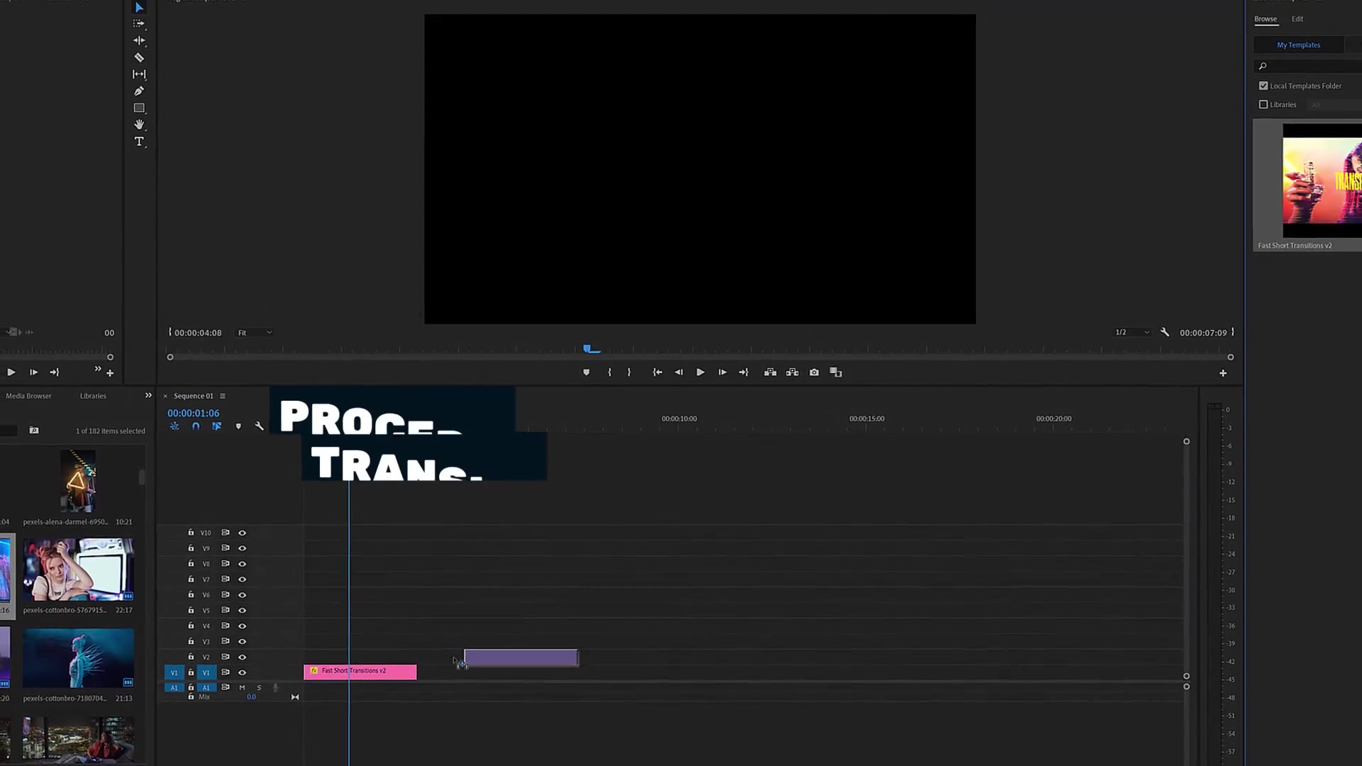 Fast Short Transitions Videohive 36192615 Premiere Pro Image 8