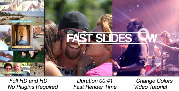 Fast Slideshow - Videohive Download 11311689