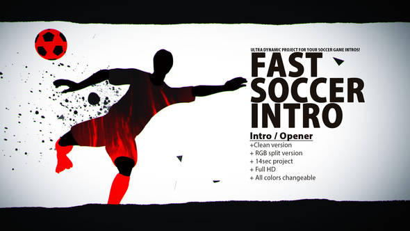 Fast Soccer Intro - Download Videohive 22934416