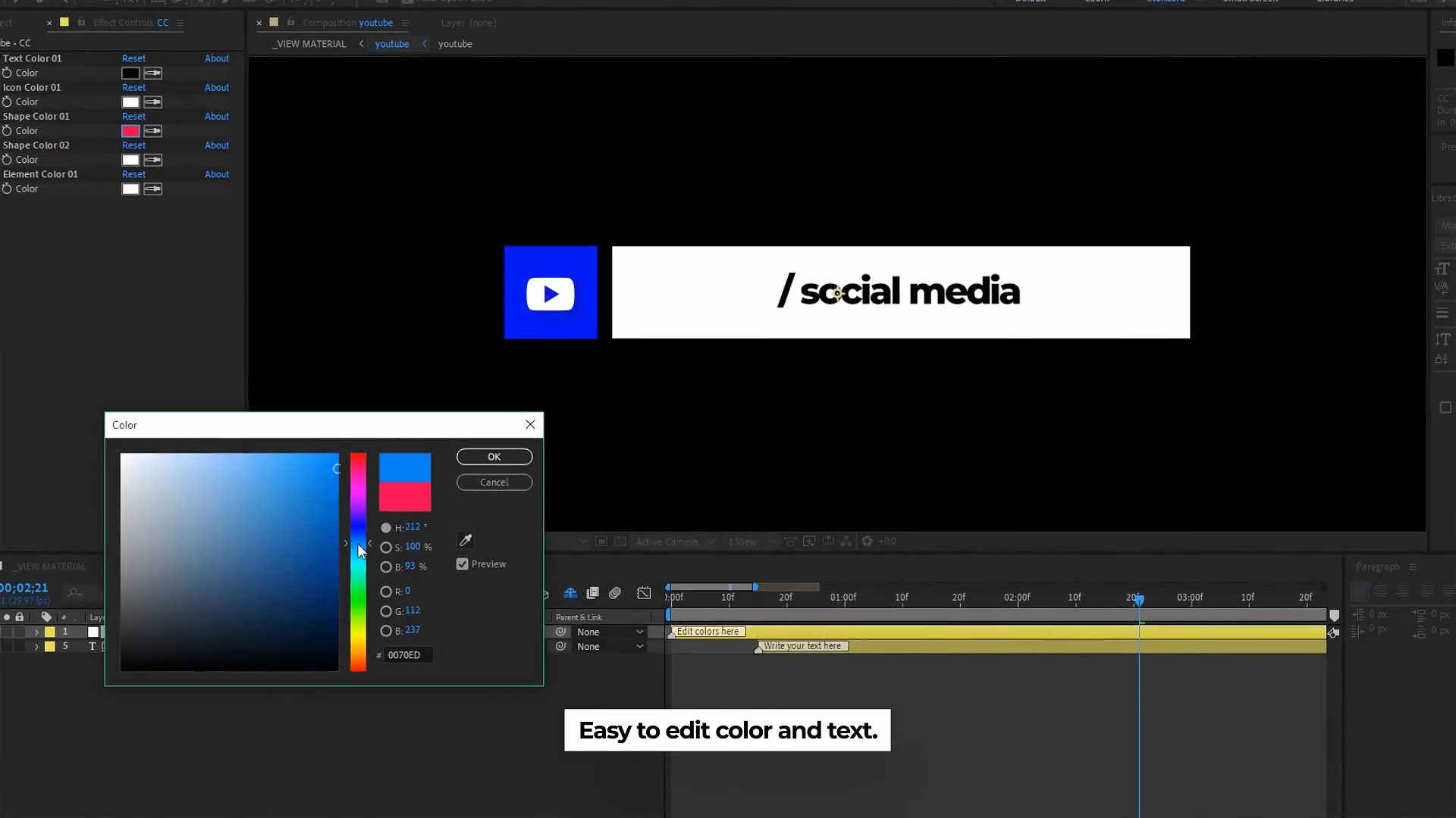 Fast Social Media Vol. 2 Videohive 29055507 After Effects Image 4