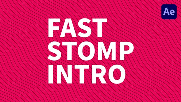 Fast Stomp Intro - 33849232 Download Videohive