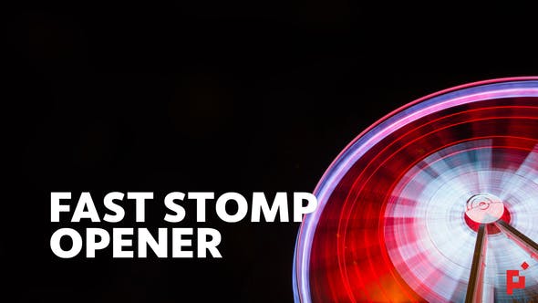 Fast Stomp // Typo Opener - Videohive 23479721 Download