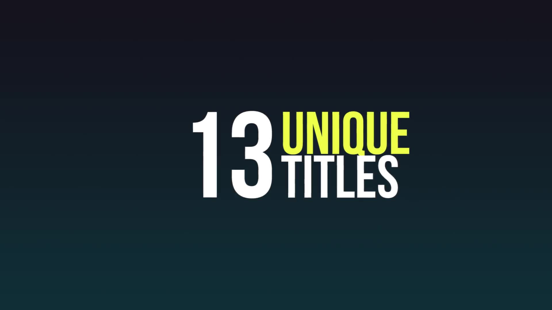 Fast Typography Titles Videohive 21467721 Premiere Pro Image 2