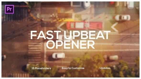 Fast Upbeat Slideshow for Premiere Pro - Download Videohive 23848995