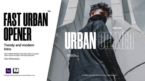 Fast Urban Opener - 25367334 Videohive Download