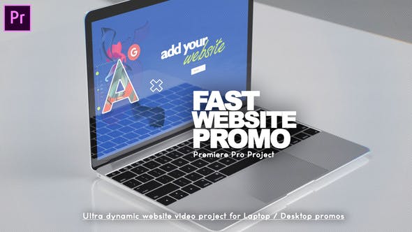 Fast Website Promo Premiere Pro version - Videohive Download 33625280